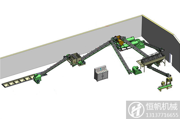 小型豬糞有機(jī)肥生產(chǎn)線(xiàn)